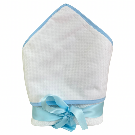 Baby Blue Hooded Towel