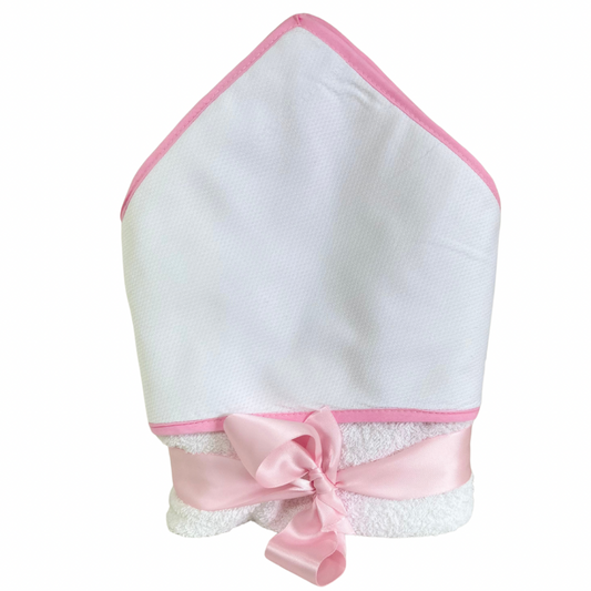 Baby Pink Hooded Towel