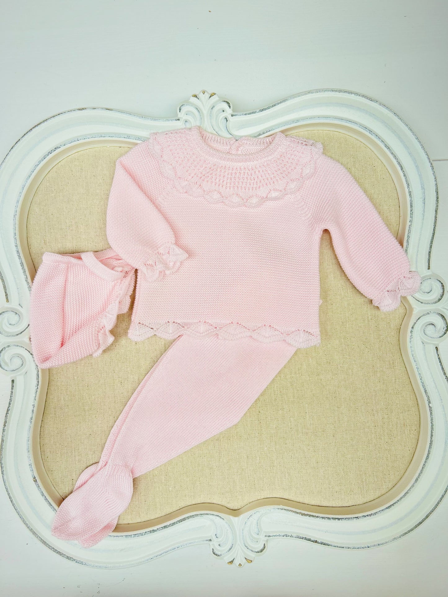 Pink Knitted Set