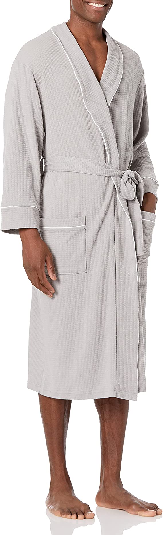 Men's Long Sleeve Bathrobe